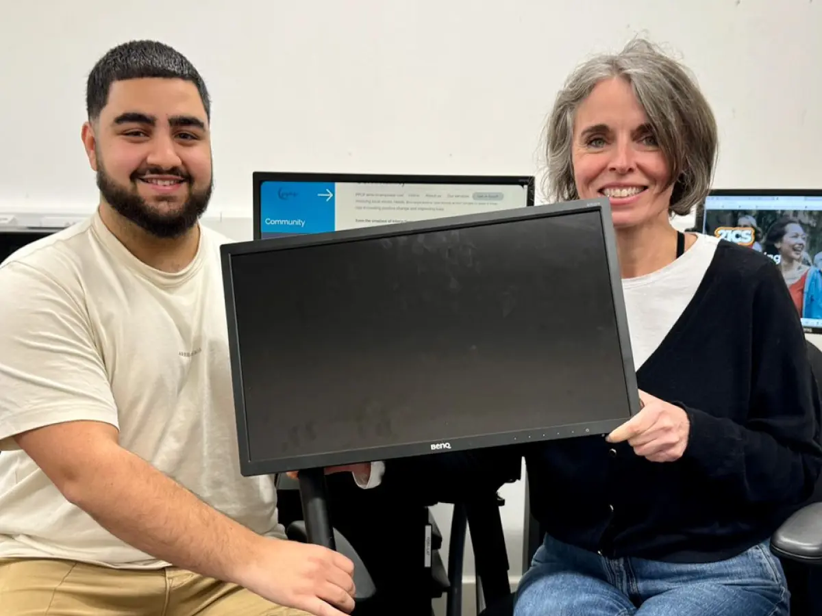 A monitor community upgrade project at Elizabeth House Community Centre
